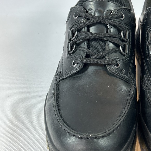 Ecco Track 25 Low Gore-Tex Men's Size 46EU 12US Black Leather Waterproof Shoes - Picture 8 of 15